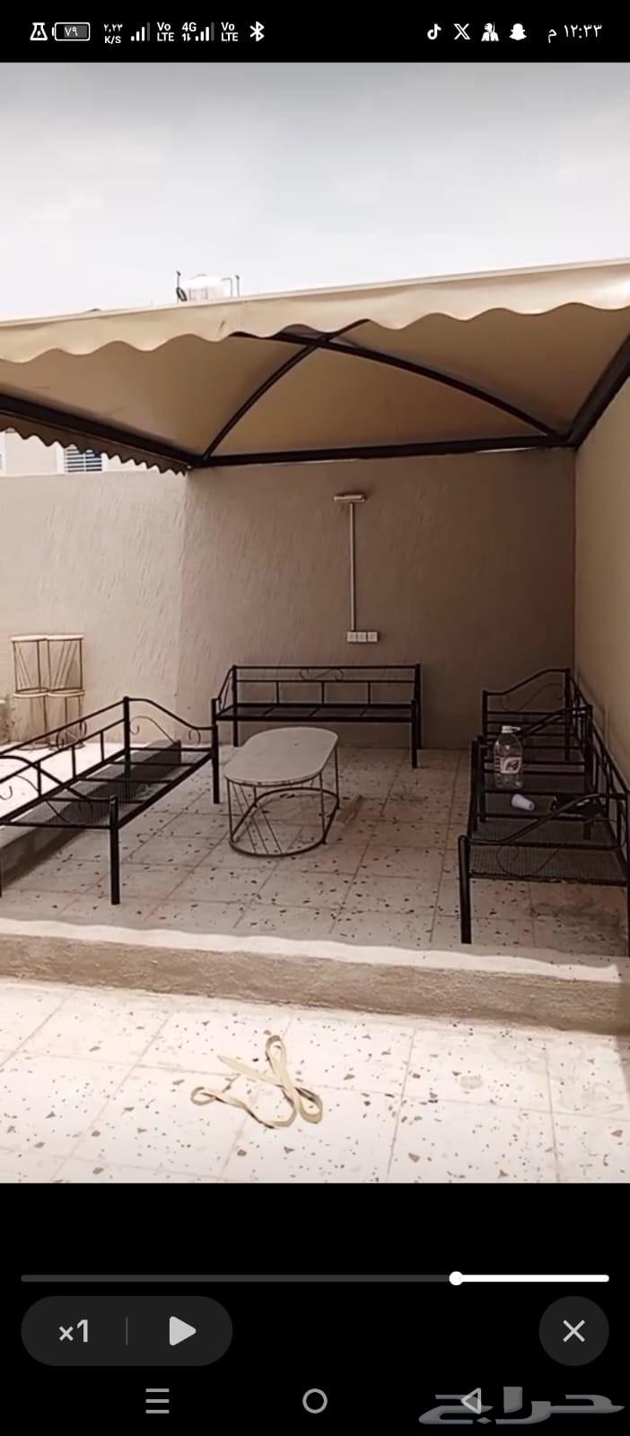 مظلات وسواتر برجولات جلسات خارجيه وجميع أعمال الحداده64198230365954113