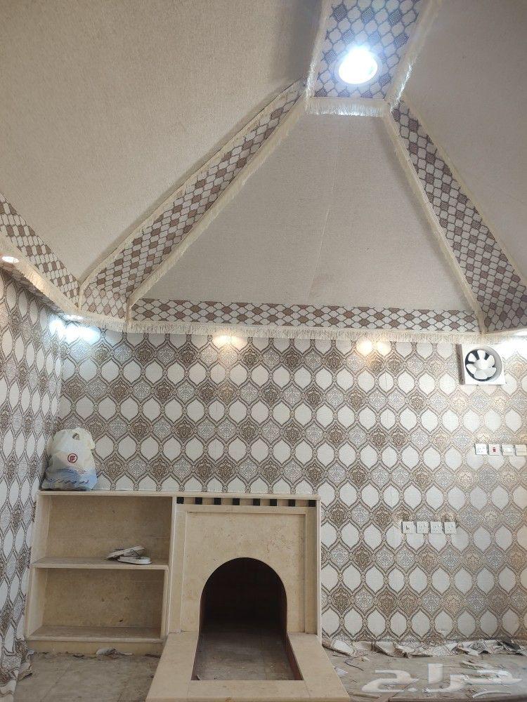 بيوت شعر وتلبيس غراف ملكي وقرميد ومظلات سيارات سواتر64198462017922112