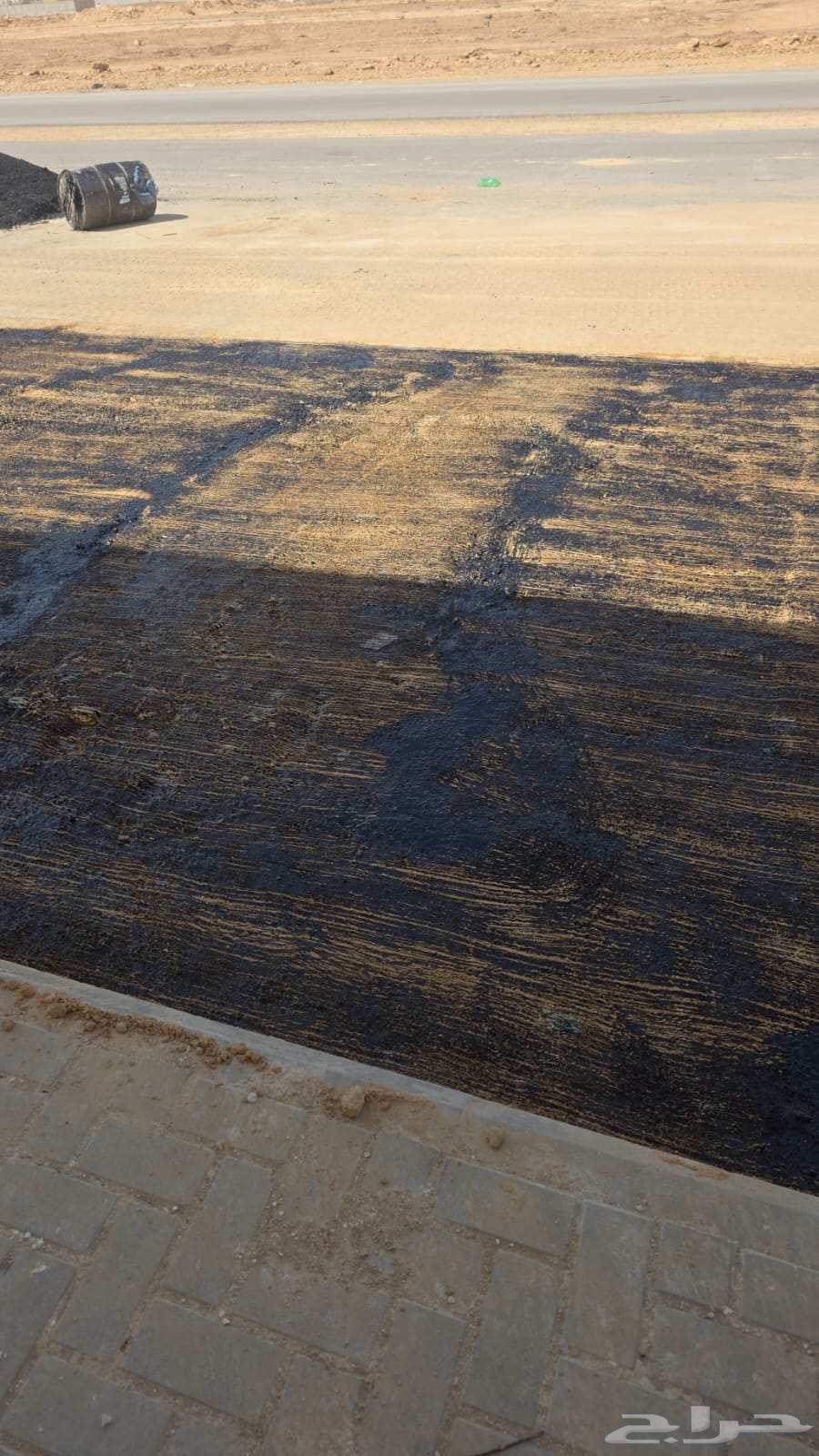 اعمال طريق موقف سيارات محطة ورصاصات ارضية64197385631745112
