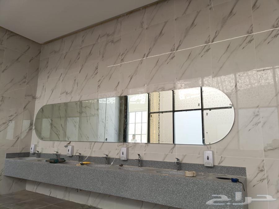 Glass technician in Mecca Al-Mukarramah, all types of toughened glass and showers64201078574850113