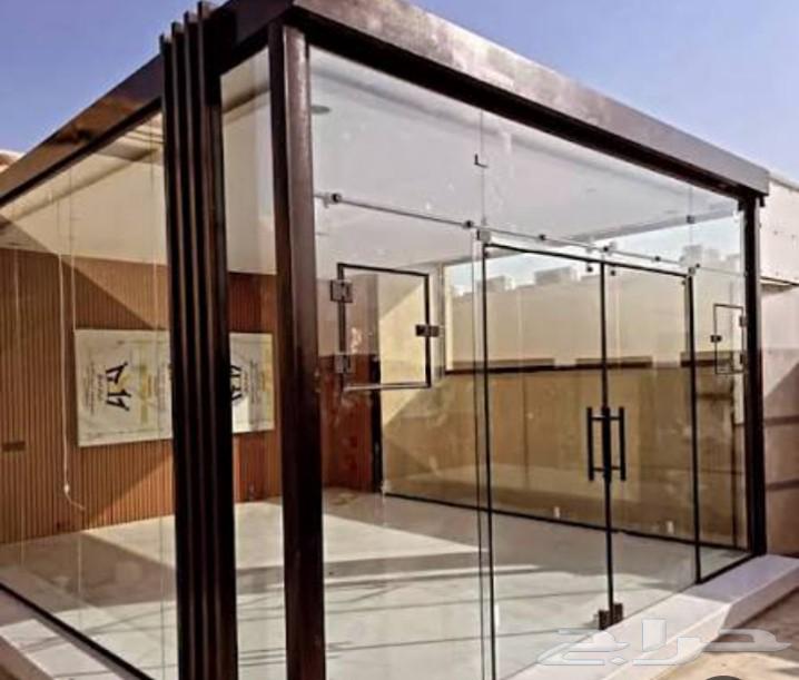 تركيب مكاتب زجاج واجهات زجاج درابزين زجاج شاورات64203595823489114