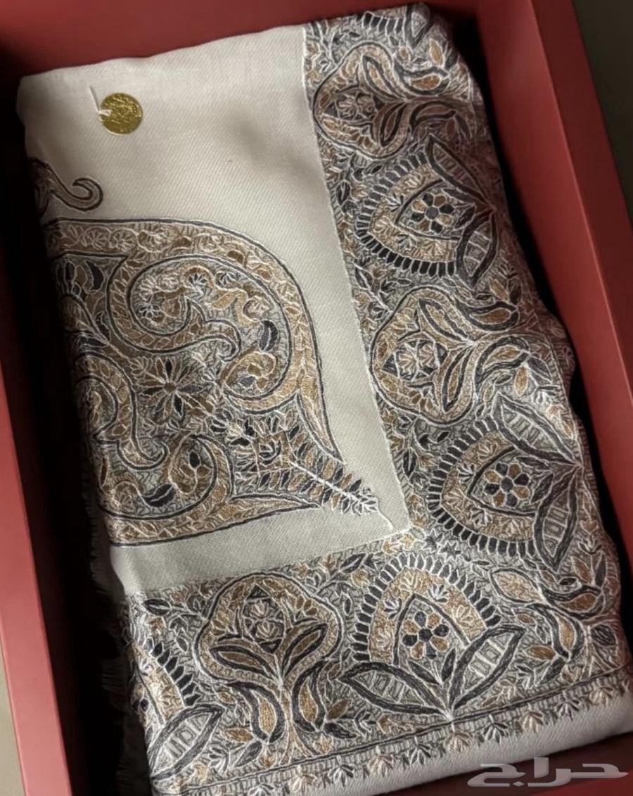 شال كشميري سوبر ترمه VIP يدوي64520811995011110