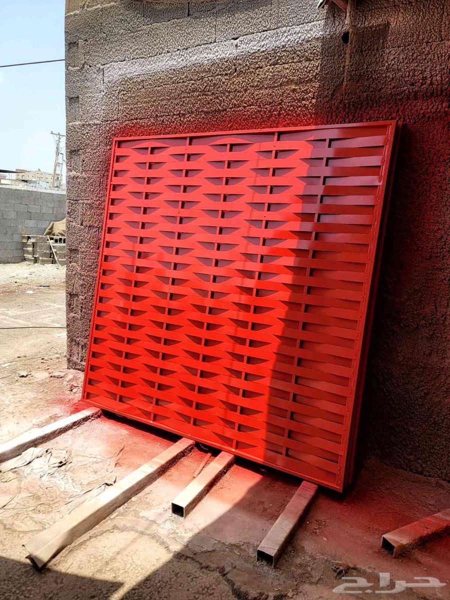 سواتر حديد سواتر بلاستيك سواتر قماش تغطيات فلل تغطيه جده64202525086210110