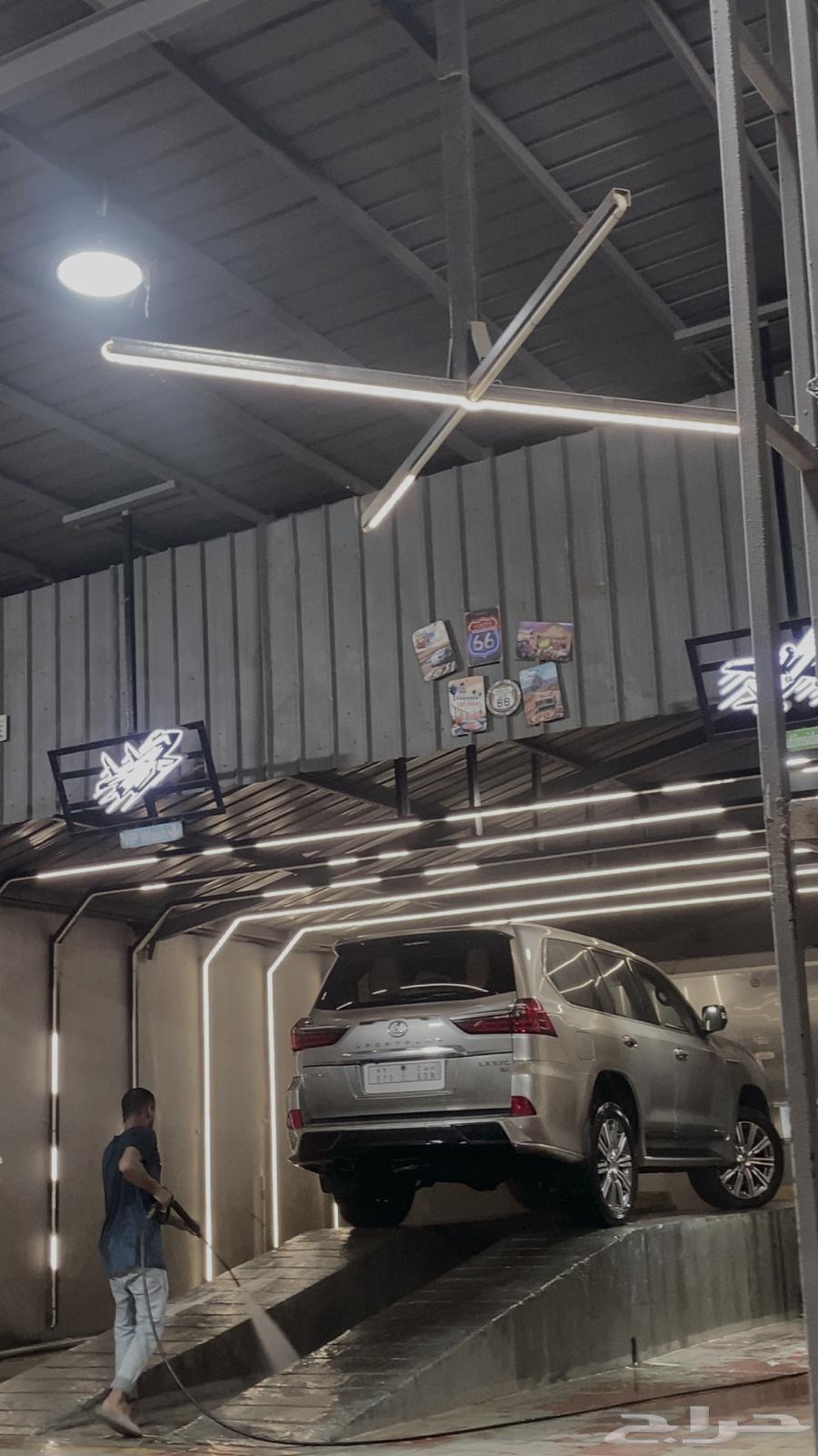 مغسلة سيارة للتقبيل على شارع رئيسي وعام بالقنفذة64164975946369112