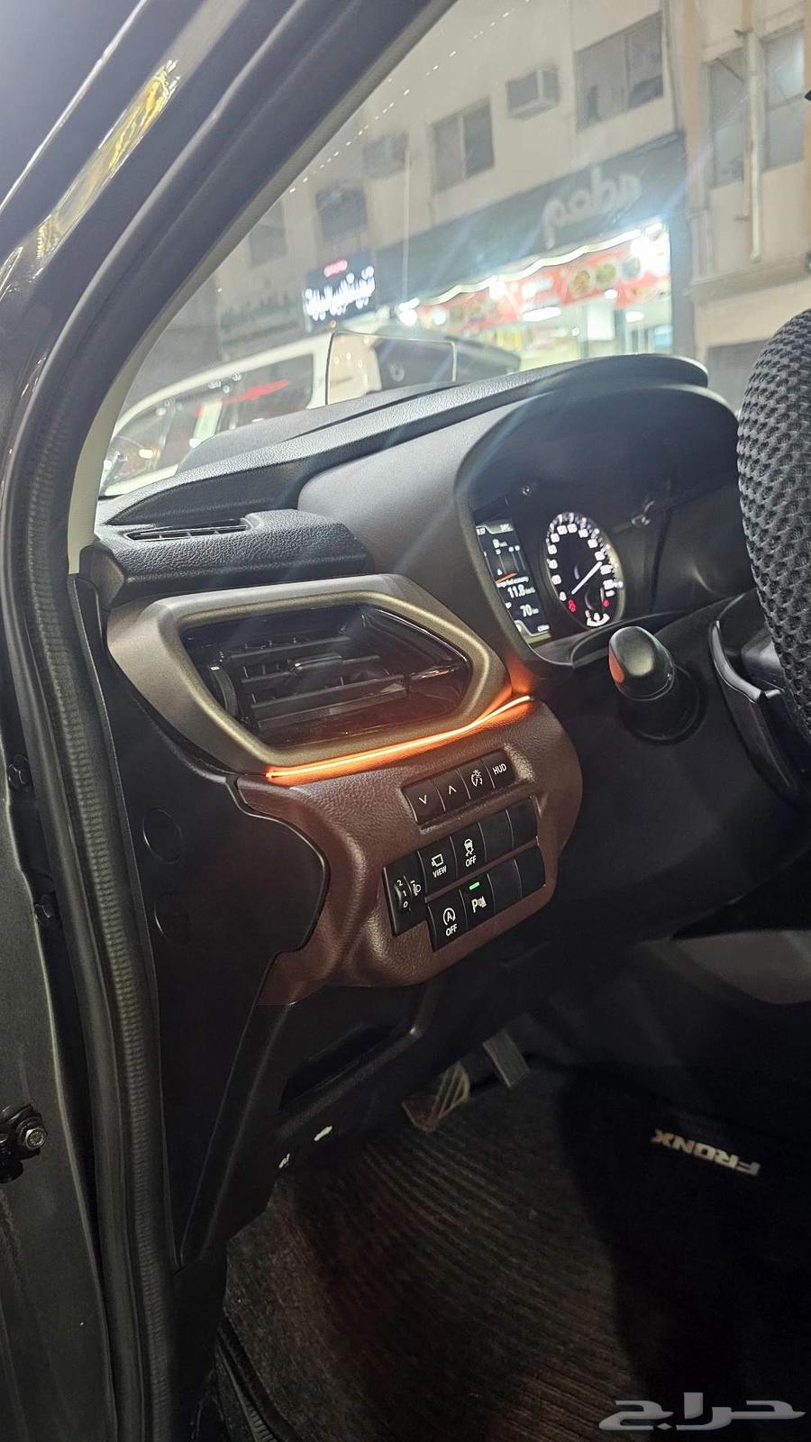 تركيب لد داخلي64 لون سوزوكي فرونكس موديل 2025حيكم الله64472075846401111