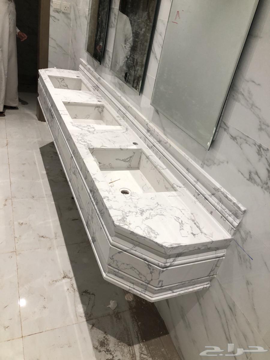 مغاسل رخام طبيعي وصناعة ومطبخ وطولات64205335288579110