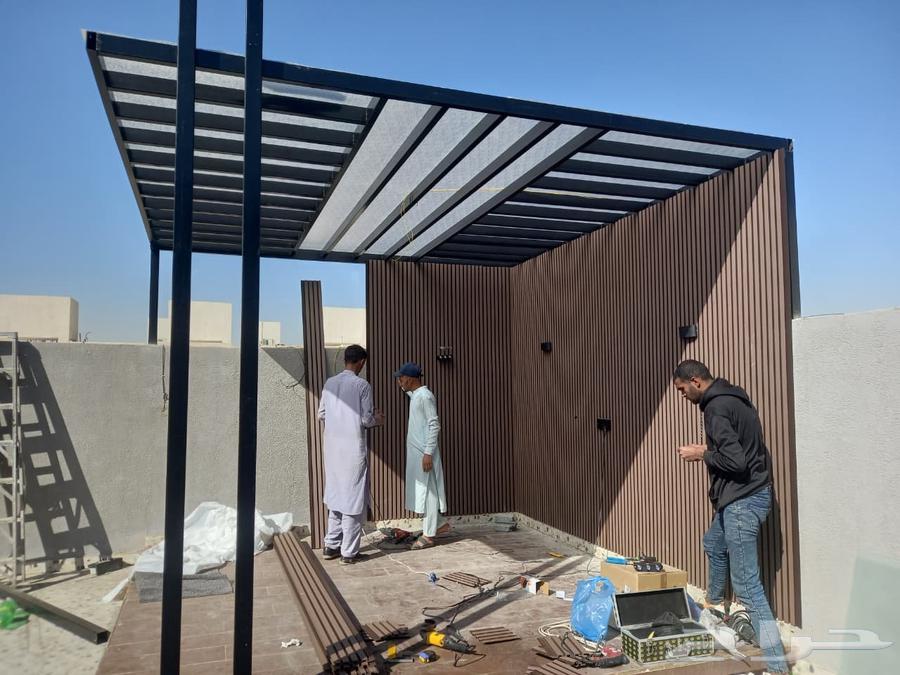 مظلات وسواتر جلسات شتويه برجولات للتواصل64206424206851110