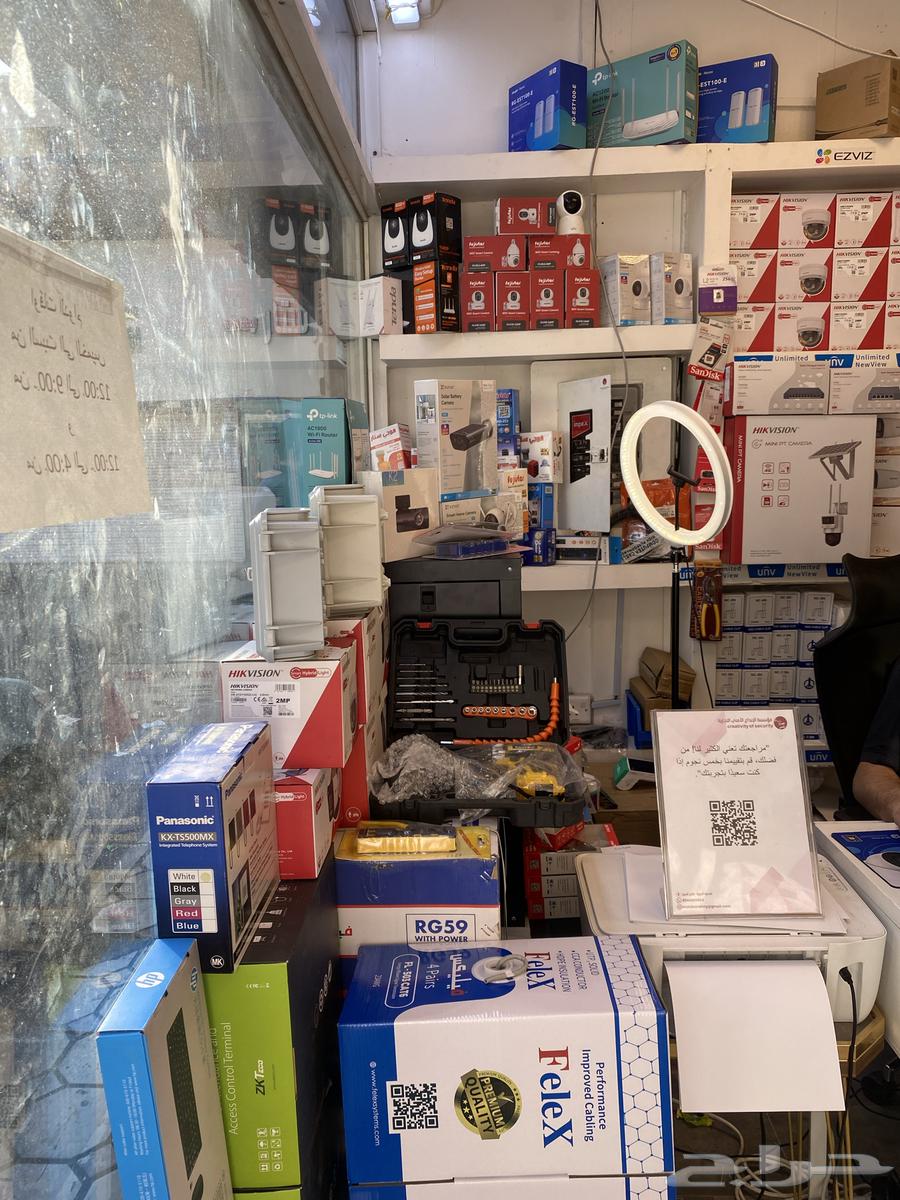 محل كاميرات مراقبة بالمدينة مع فريق تركيب فنيين مختصين64216461262465113