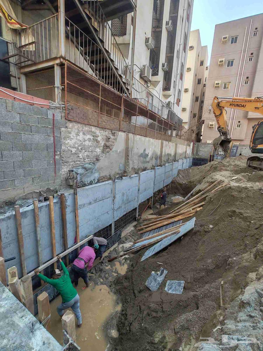 Excavation Wall Reinforcement and Support64206845321217110