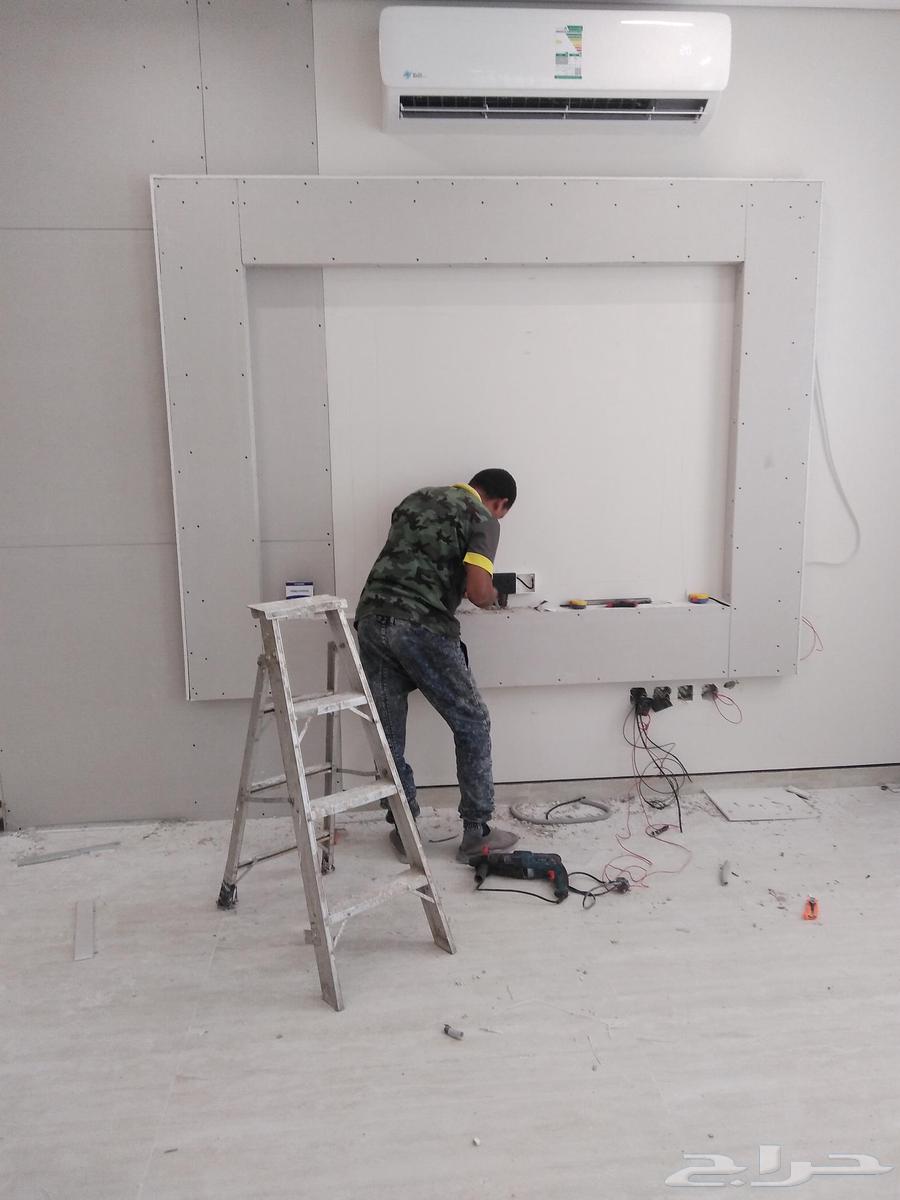 Installation of false ceilings and gypsum board ceiling installation64207490338562114