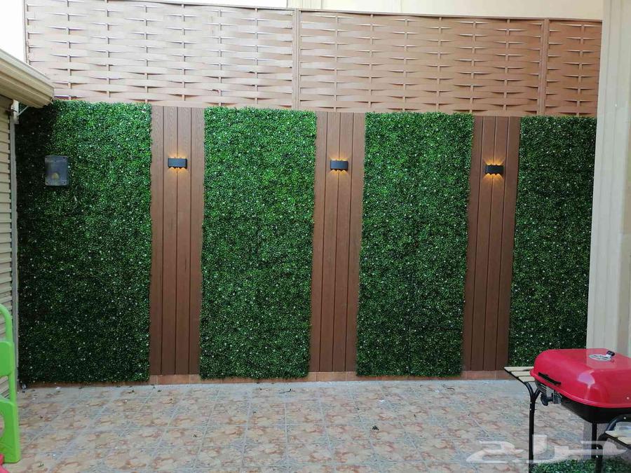 تنسيق حدائق ومظلات وعشب جداري64206643904130110