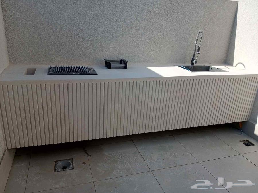 Detailing all types of barbeque bars with sink made of natural stone64205788161667111