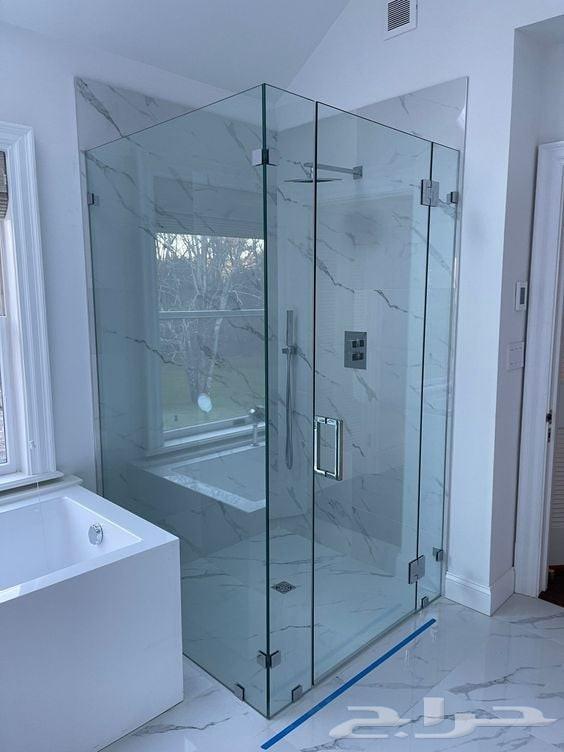 Glass curtains for balconies, railings, showers64206426605187113