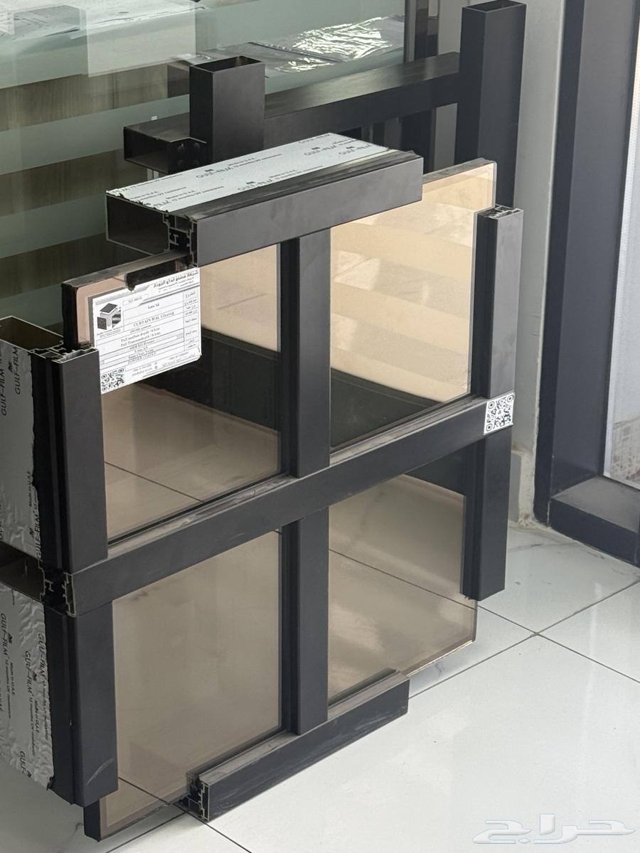 واجهات زجاج خارجيه استركشر كرتنول curtain wall structure64208162518147110