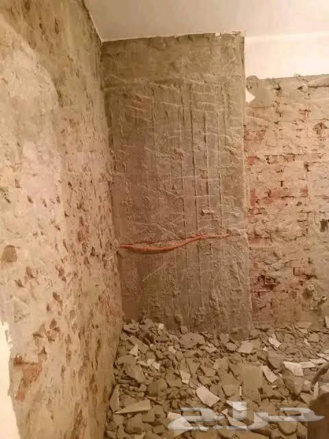 Breaking walls and floors, construction and tiling64259342192515112