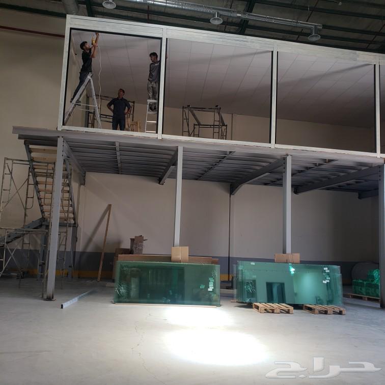 Supply and installation of frosted glass for office facades, partitions64208361940611111