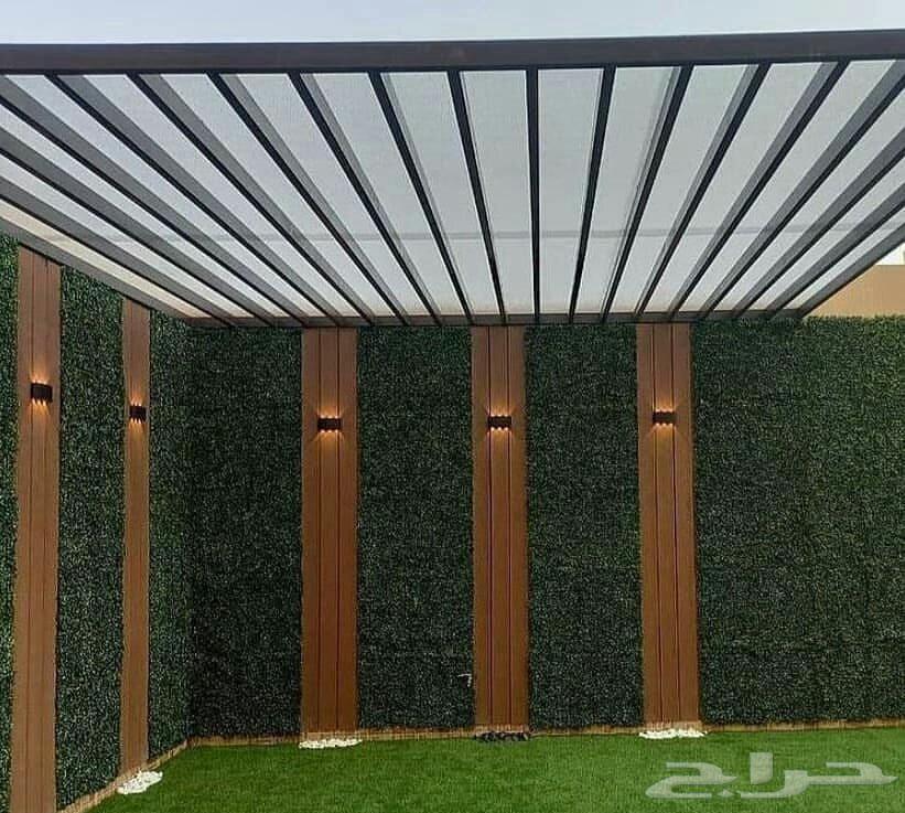 مظلات وسواتر برجولات وجلسات جميع انواع الحداده وخشب خارجي د64208802950146114
