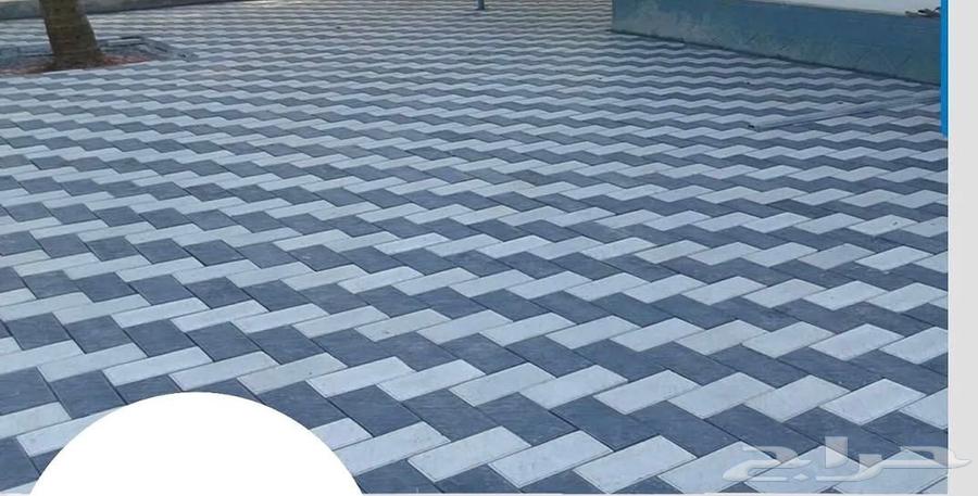 انترلوك بالدوره رصيف جميع انواع واشكال مختلفه أقل سعر للمتر64211589151107110