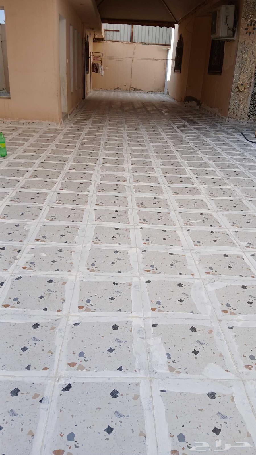 Tile layer, breaking and installation64216461605507112