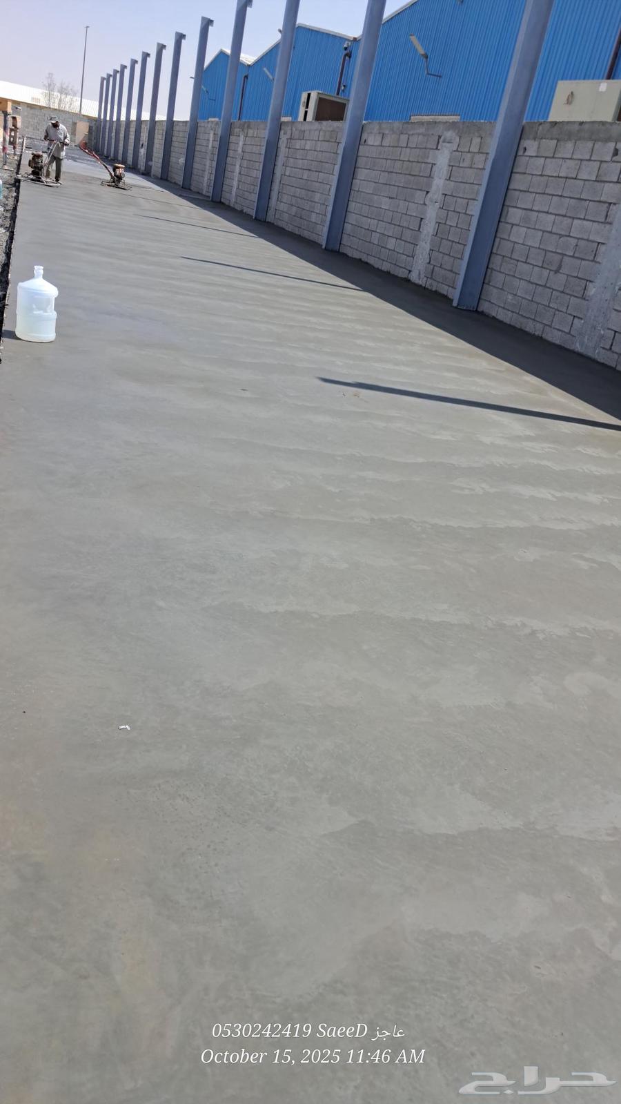 concrete finishing stamped concrete صب  مروح  صب  مطبوع64210336137473113
