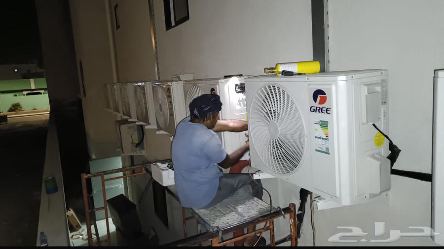 Air conditioner disassembly, installation, and maintenance; Original copper piping extension; Pressure testing64209680333314111