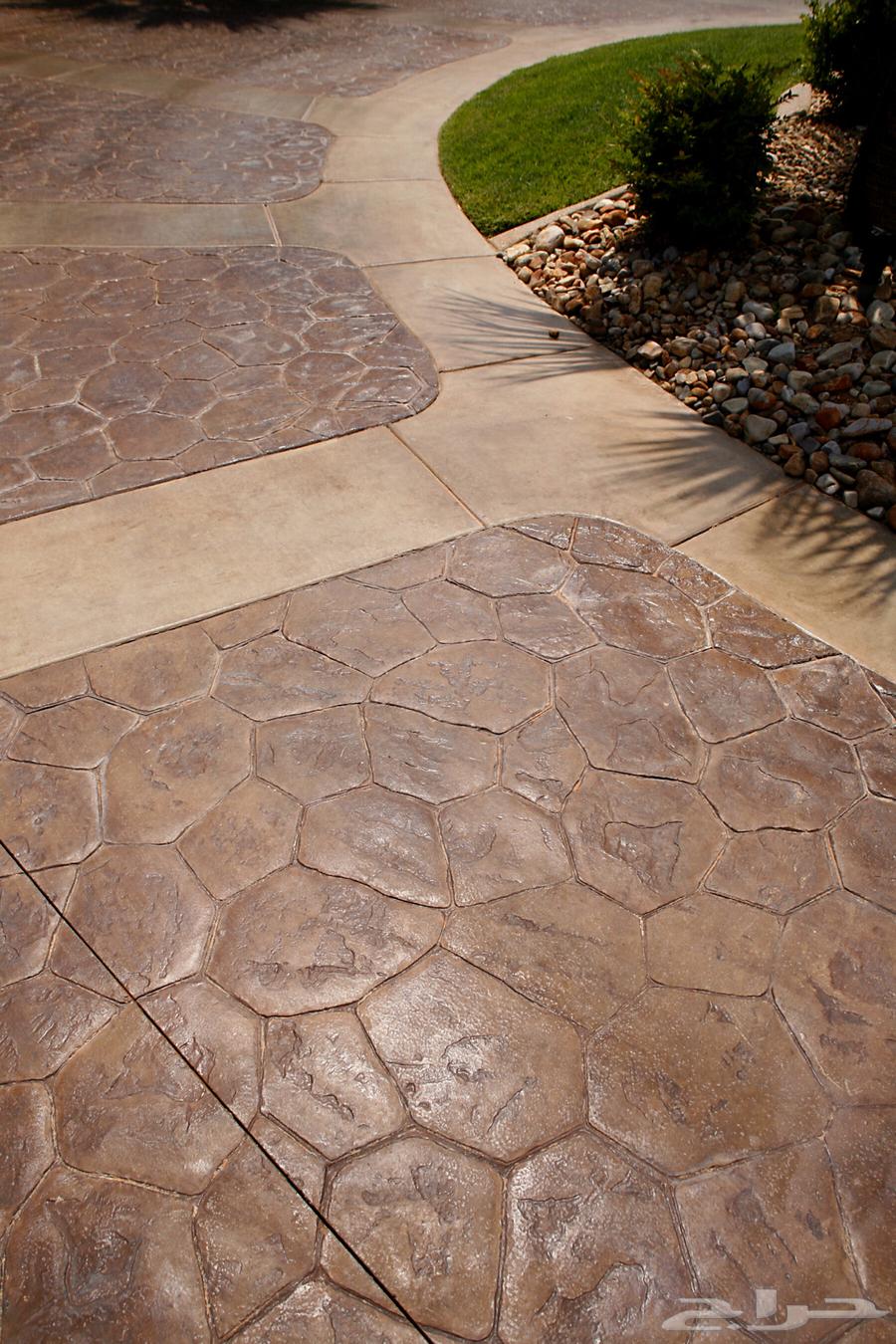 صبه مطبوعة stamp concrete64211392934274113