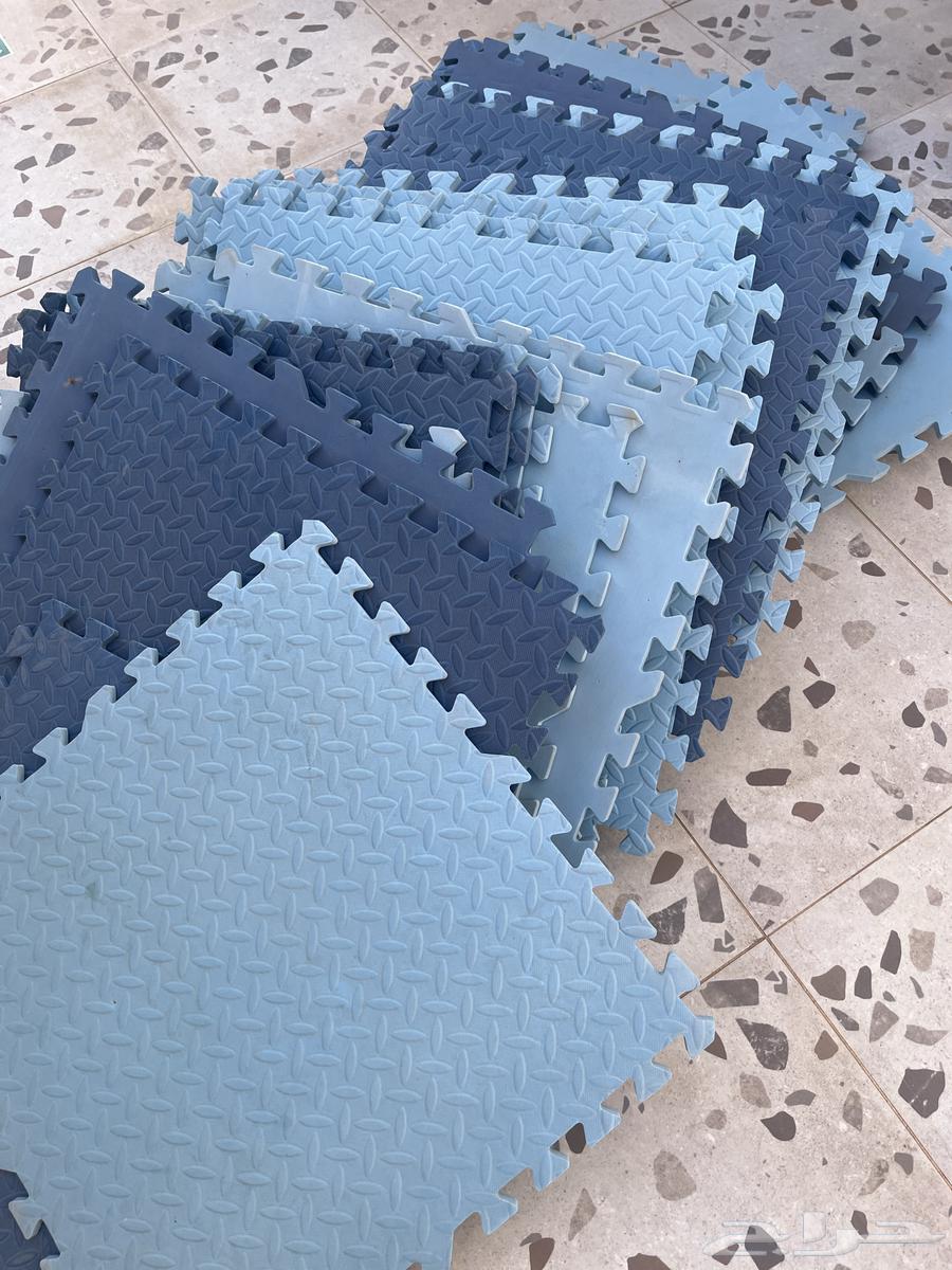 16قطعه من اللون الأزرق 18قط عه من اللون السماوي64209896895618110