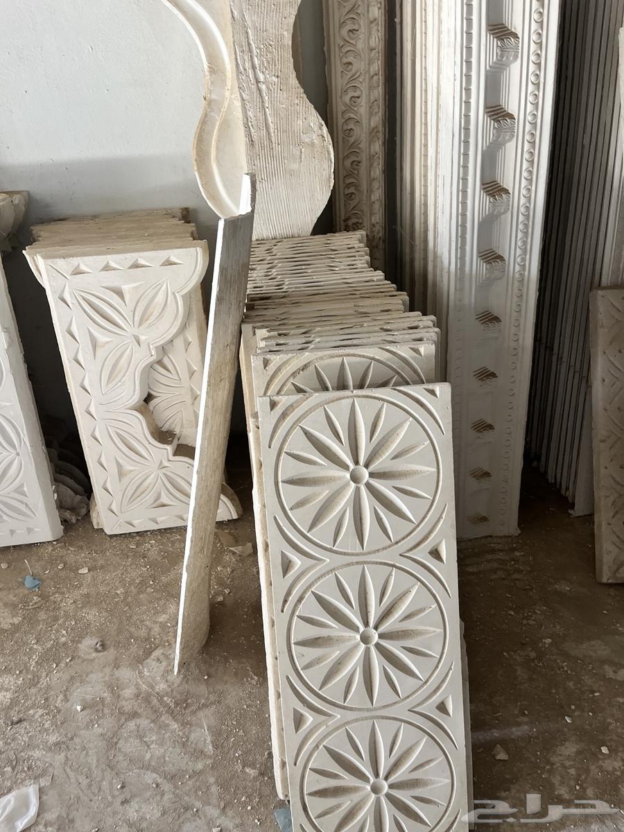 فرصة ذهبية للبيع مصنع ديكورات جبس 1000قطعه ب 4000 ريال فقط64239593674241111