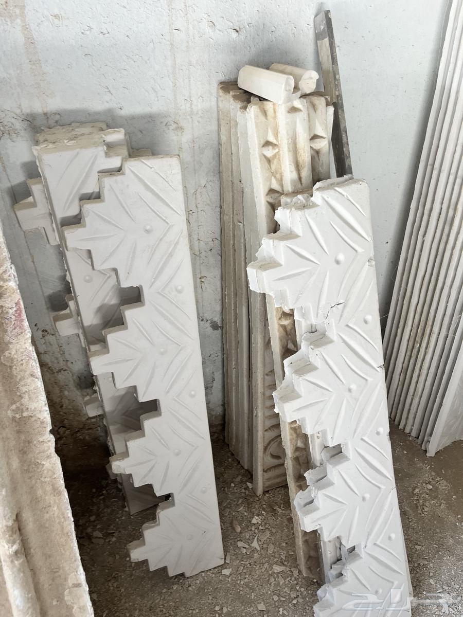 فرصة ذهبية للبيع مصنع ديكورات جبس 1000قطعه ب 4000 ريال فقط64239593674241112