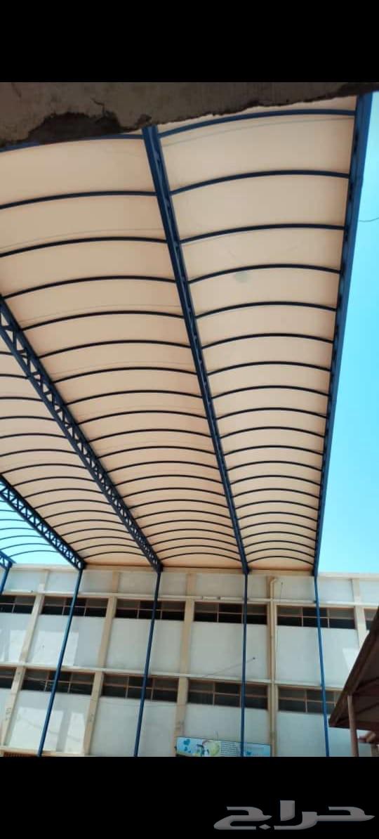 مظلات وسواتر شرايح لكسازن بلاستيك وجميع أعمال الحداده لتواصل64210094633602111