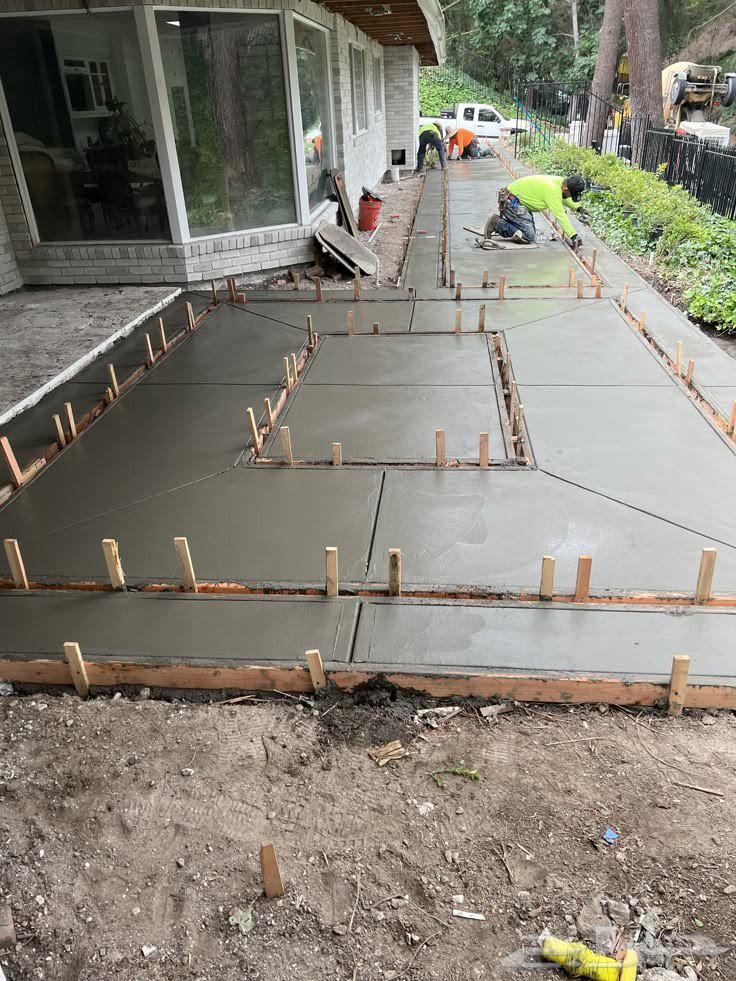 الخرسانه مطبوعة ديكور صبة مروحية صبة سطحة ميول صبة أرضيات64209897725313113