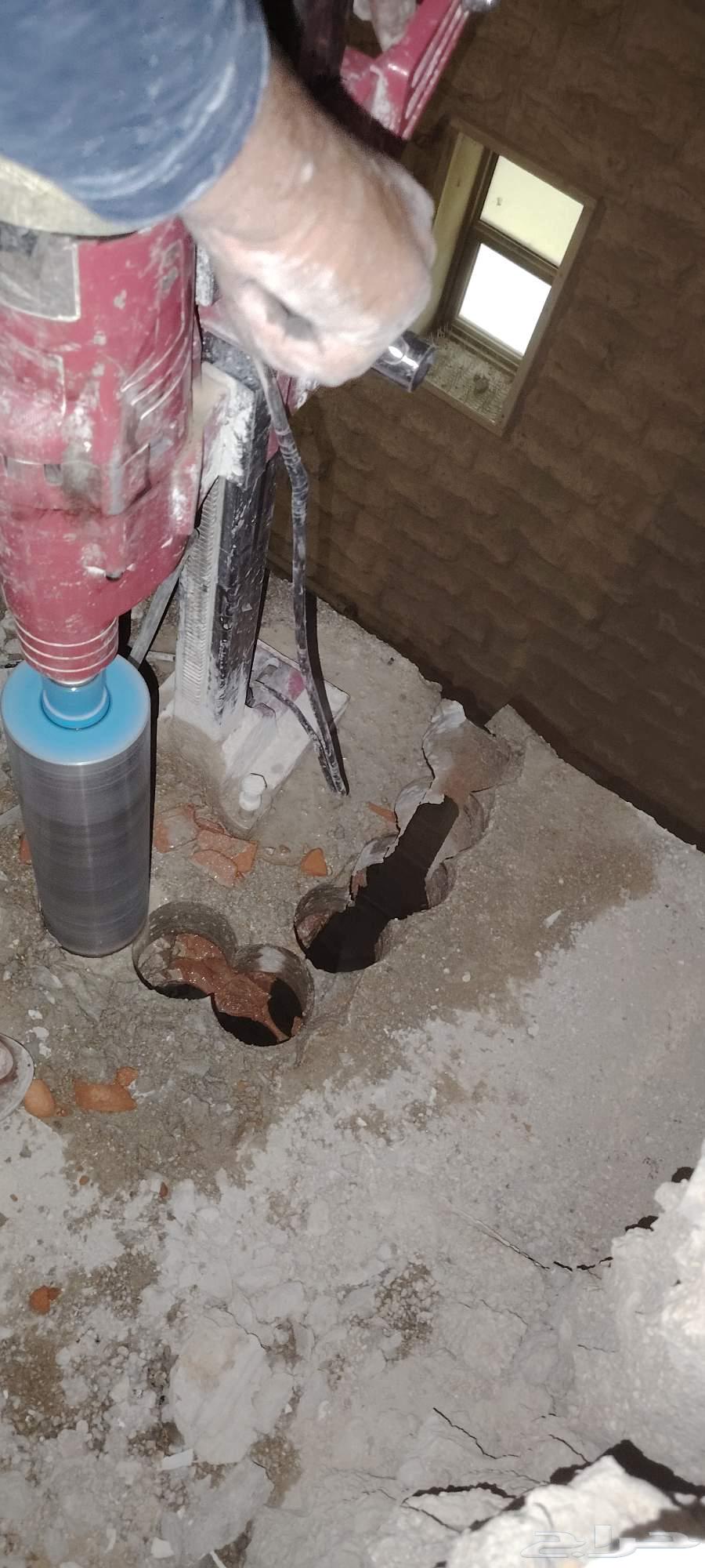 Concrete coring, cutting, and breaking using core machine for air conditioning openings, openings a64210554175235110