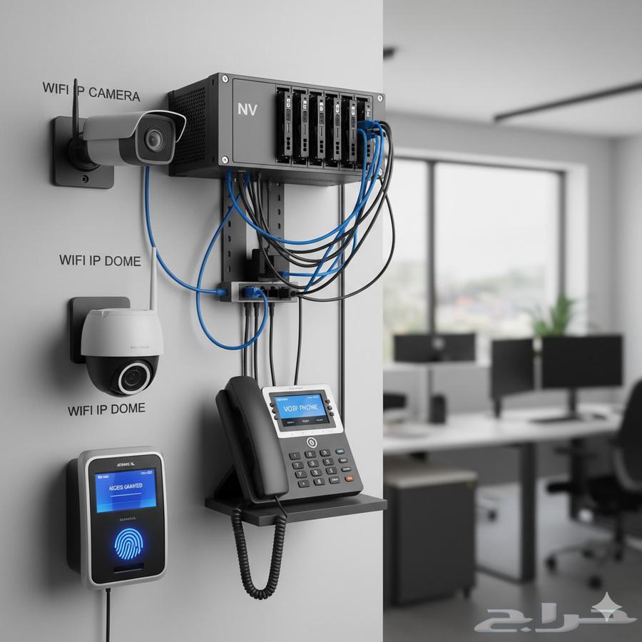 Surveillance and Network Camera Services, PBX Installation and Call Management64214347560321110