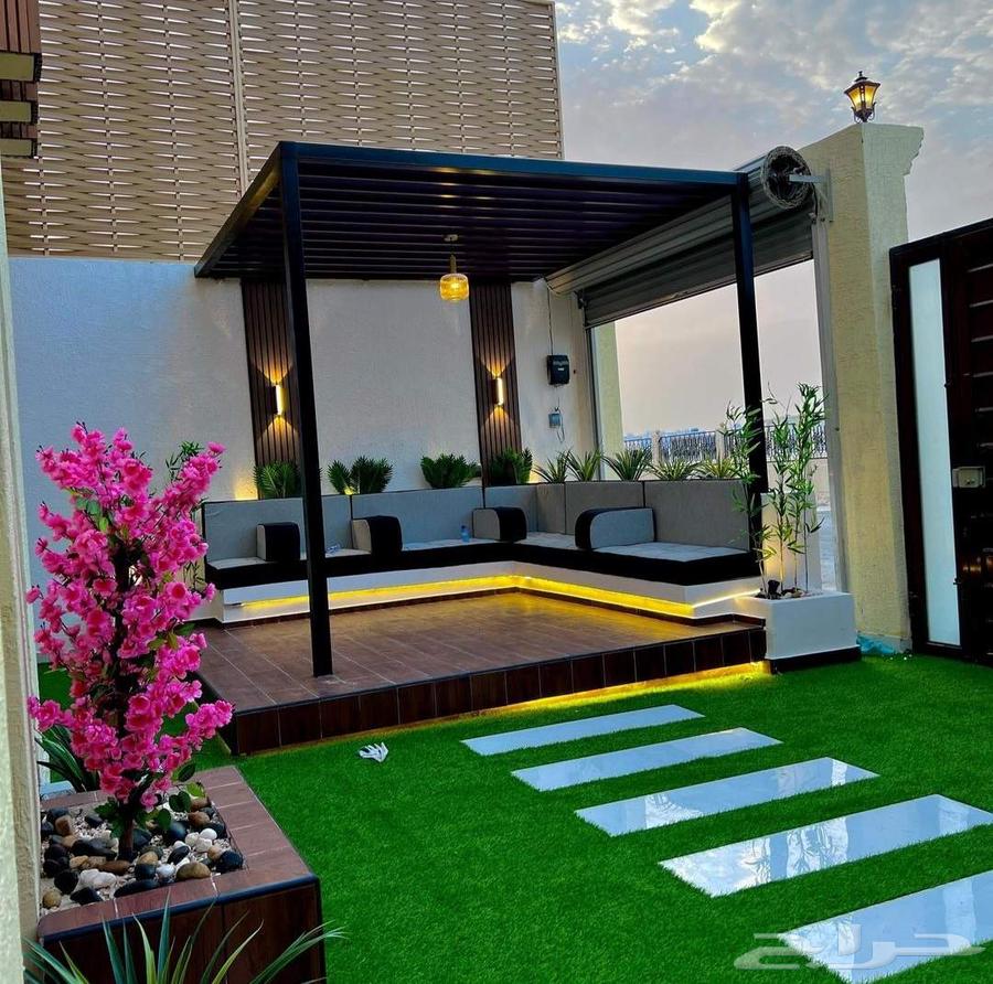 ميزانيتك بسيطه تبي تصمم حديقتك او منزلك من الداخل او الخارج64214115395587113