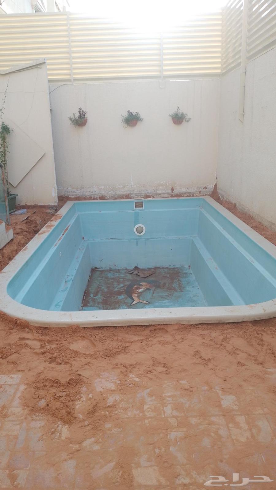 Maintenance, disassembly, installation, application, establishment of used swimming pools available64213915475201111