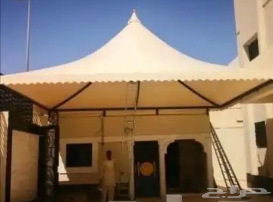 بيت شعر ملكي مكه مظلات مكه سواتر هناجر64212864984578114