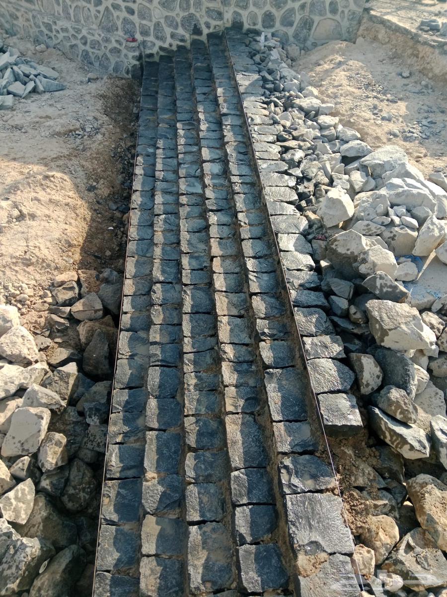 معلم حجر بجميع أنواعه ربراب تصريف سيول جدران ممرات64213062661635114