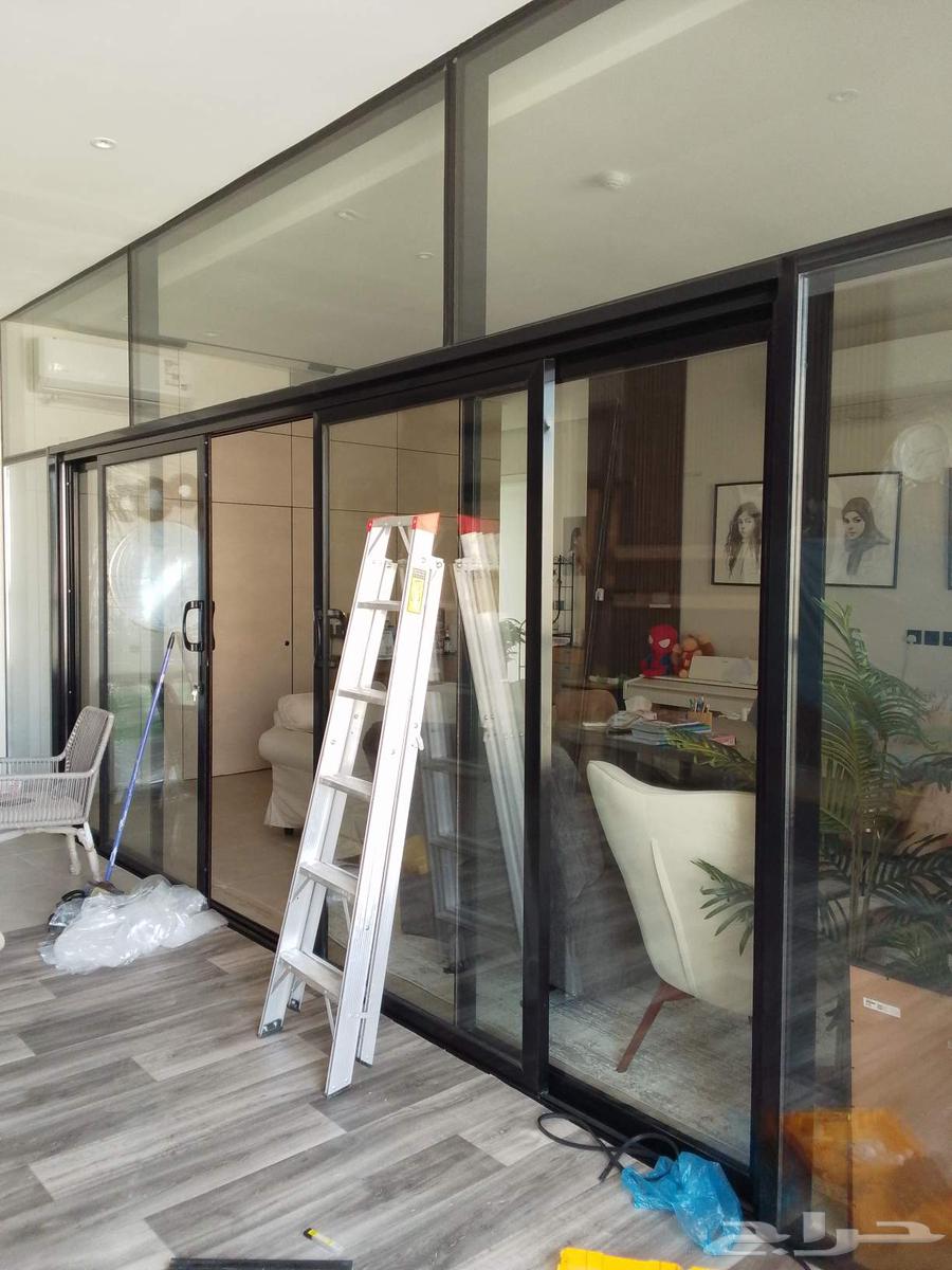 فني المنيوم ابواب وشبابيك ومطابخ وفك وتركيب وصيانة64214115946370114