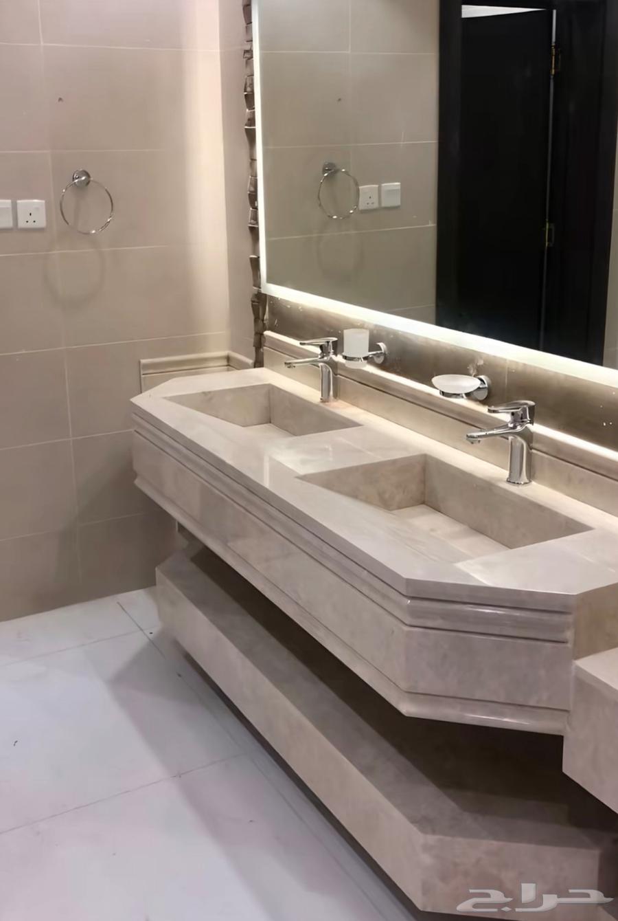 Manufacturing and installation of natural and artificial marble sinks in all types64214349951491112