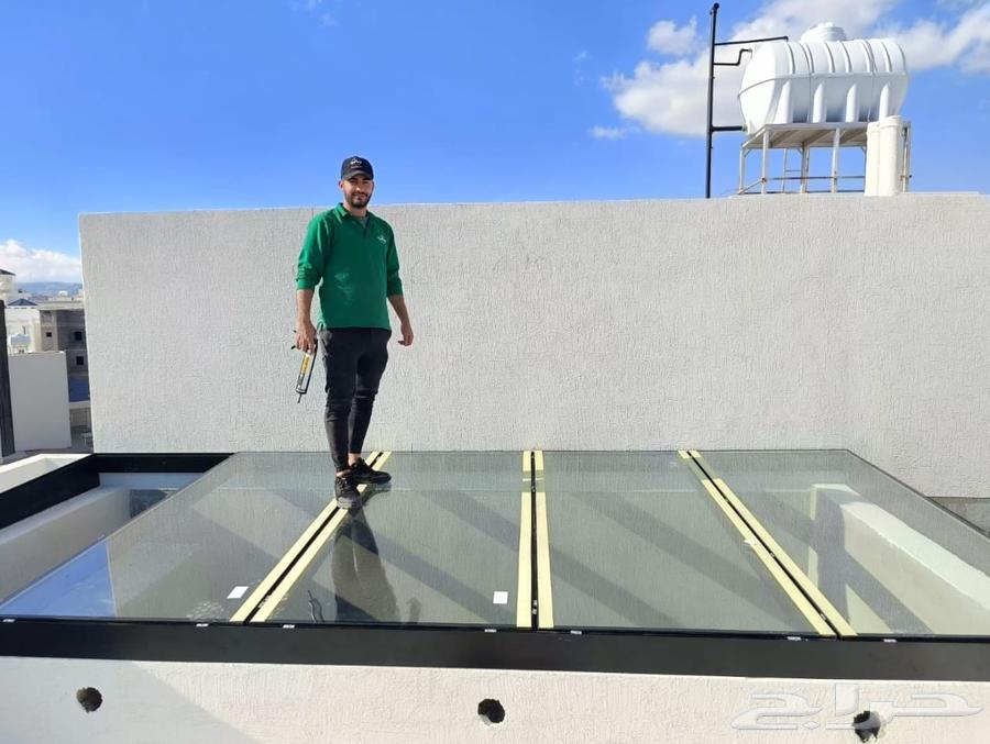 معلم تركيب زجاج سكريت الطائف جميع انواع الزجاج ابواب وجهات64240954715521111