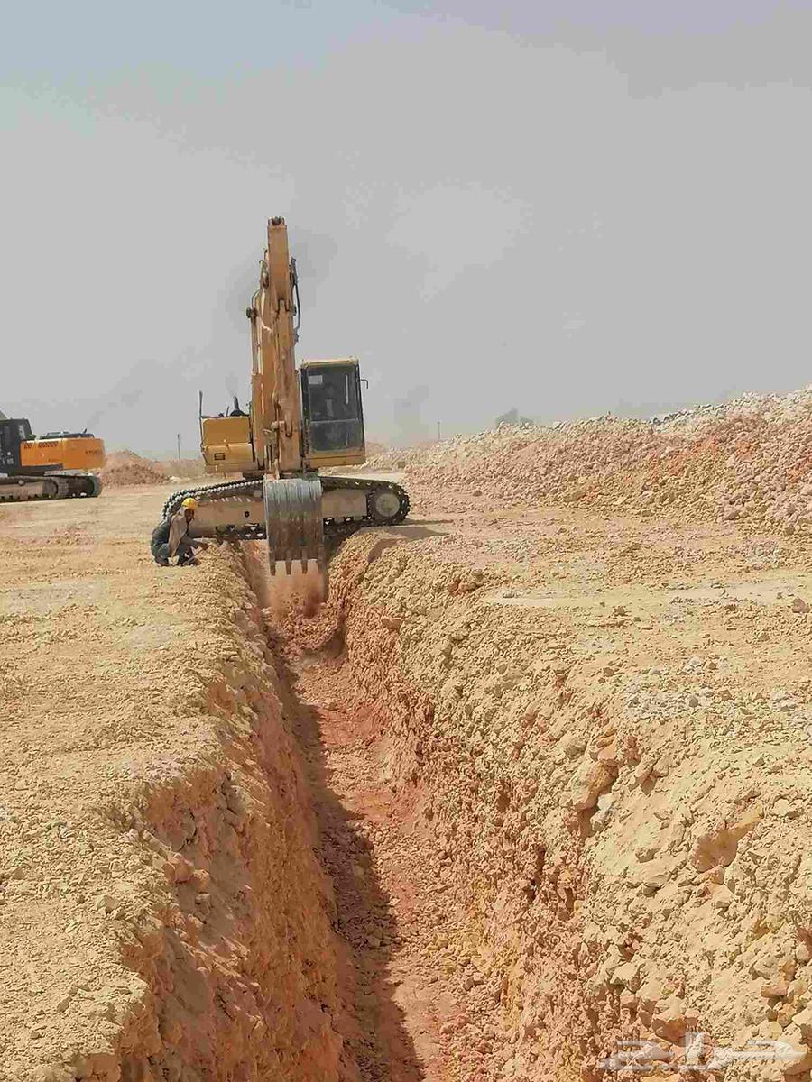 حفر وترحيل وهدم مباني تأجير معدات64213695704961114