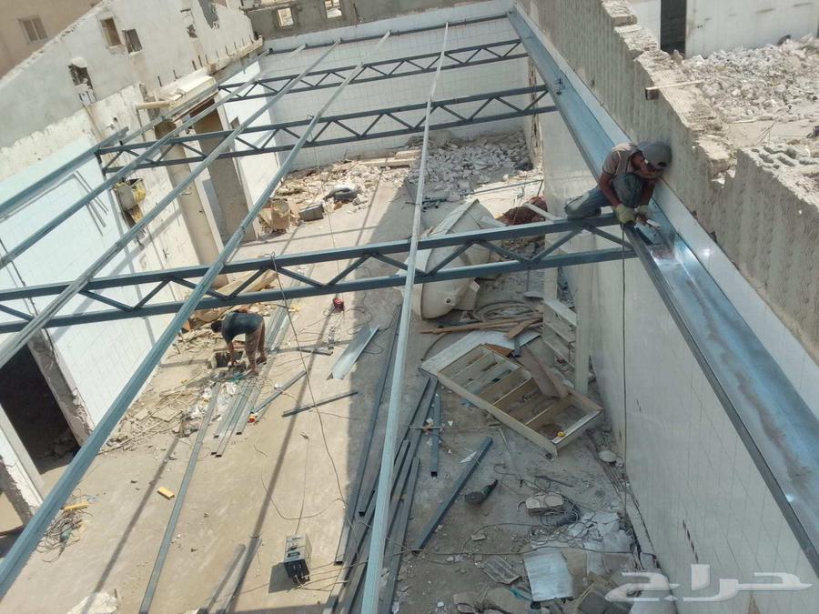 حداد مضلات ساندويتش بنل حداد أبواب شبابيك جميع أنواع الحدادة64214346046339110