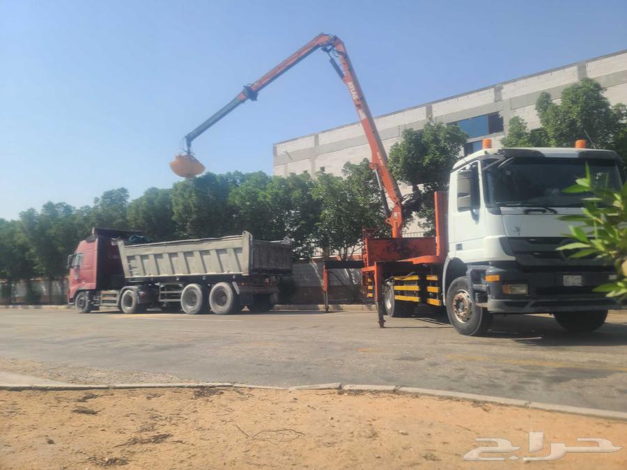 كرين كباش لرفع الرمل وتوريد جميع مواد البناء64214117291138111