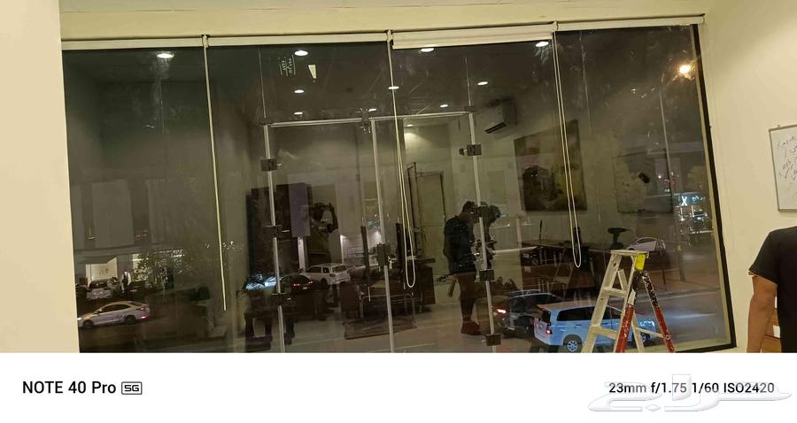 تصليح ابواب زجاج تركيب واجهات زجاج ومريات64212643803395114