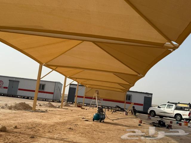 مظلات سيارات وسوتر بيوت شعر حي الصفاء الفيحاء الشاطئ64212449137027113