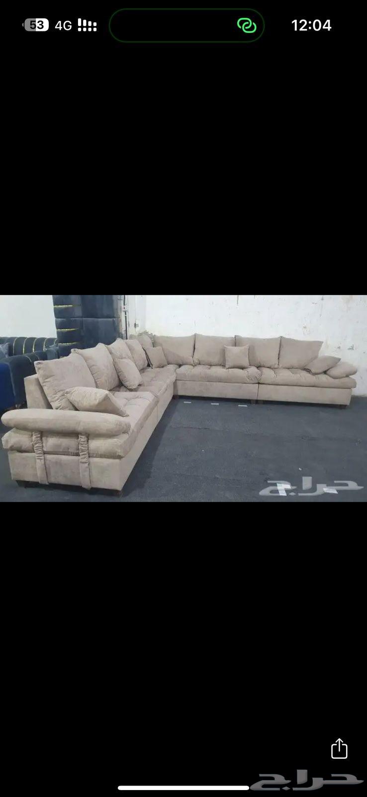 يوجد لدينه كنب جديد جاهز تفصيل حسب الطلب مع التوصيل64213916935809113