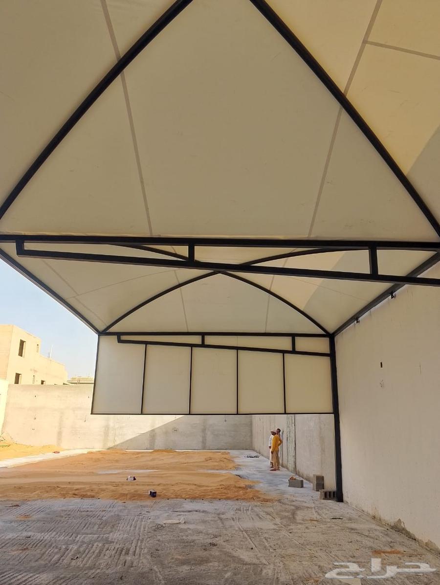 Shading canopies installation 90 SAR per square meter64214346204801110
