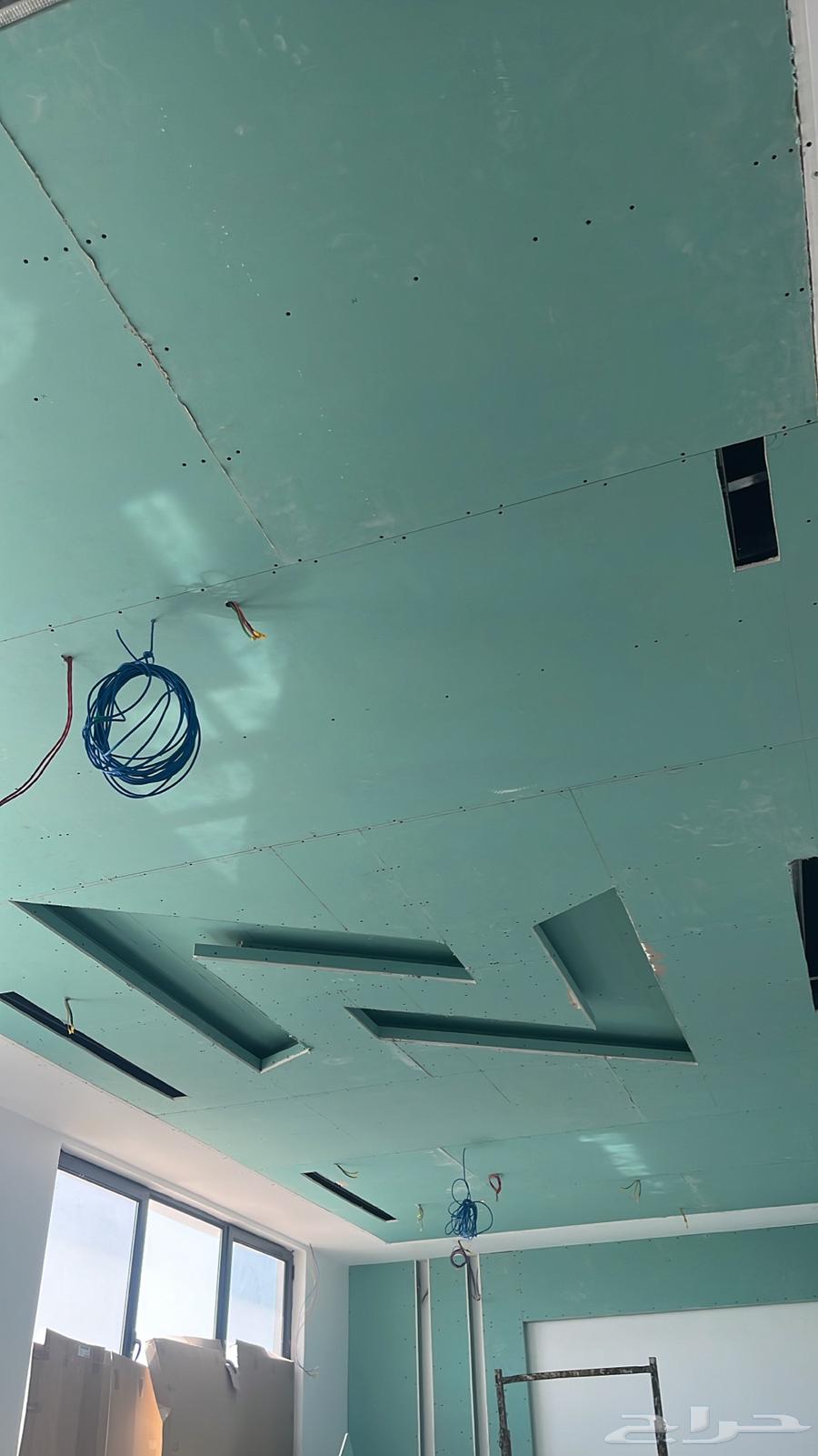 معلم جبس بورد سمنت بورد سقف مستعار64225642438787112