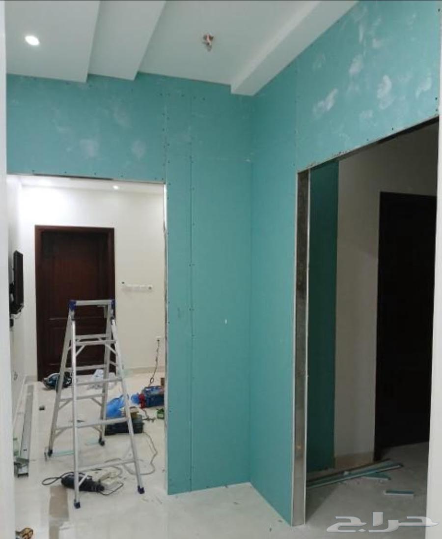 معلم جبس بورد وعزل صوت ودهانات وديكورات64225644171521112