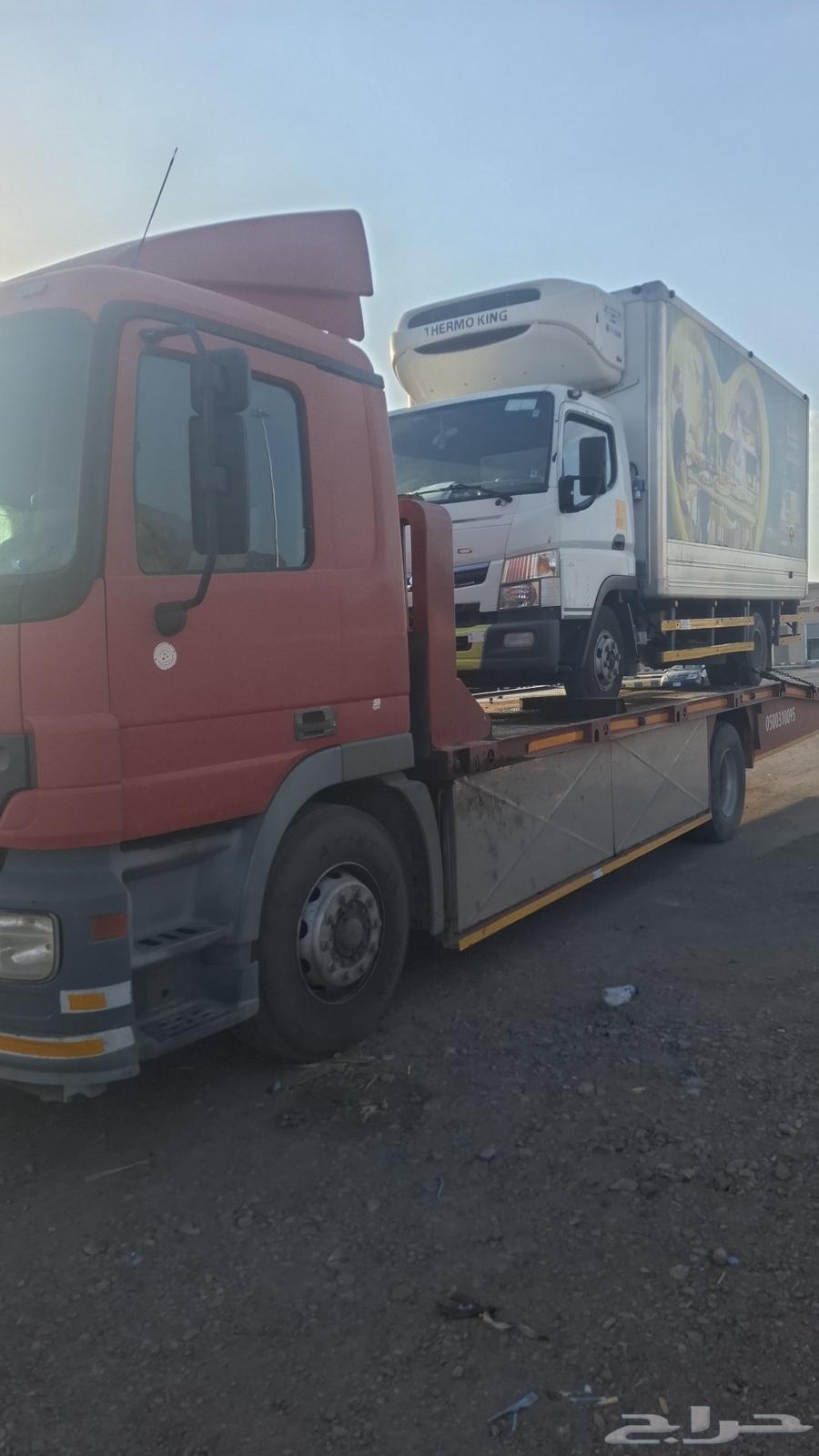 لوبد سطحه لنقل وسحب الشاحنات والدينات والمعدات64225642547201111